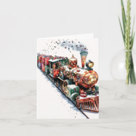 Tarjeta Festiva Express de Santa