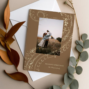 Tarjeta Festiva Fa La La Magical Navidades de Oro Carol Song 1 Fot