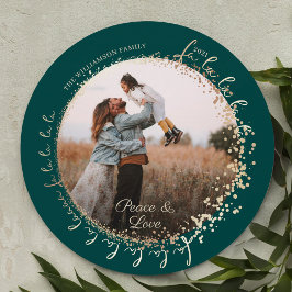 Tarjeta Festiva Fa La La Magical Navidades de Oro Carol Song 1 Fot