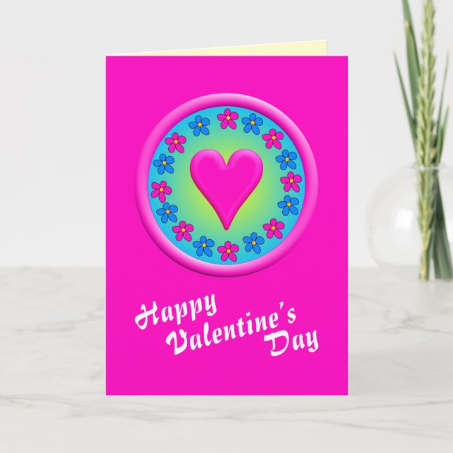 Tarjeta Festiva Fact Hearty - Valentine (Anverso)