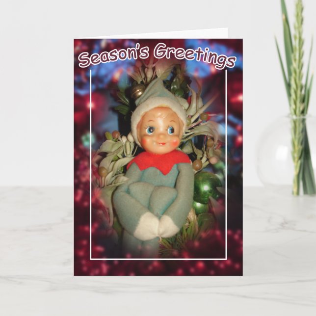 Tarjeta Festiva Faerie Tree (Anverso)