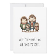 Familia Cute Hedgehog