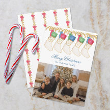 Familia de 5 - Acuarela Monograma fotografía