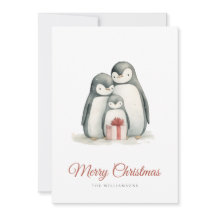 Familia Pingüino navidades