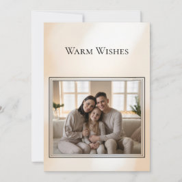 Tarjeta Festiva Family Photo Christmas Card