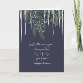 Tarjeta Festiva Famosos Navidades Ilustraron Un Saludo