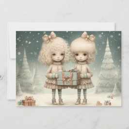 Tarjeta Festiva Famosos Navidades saludan