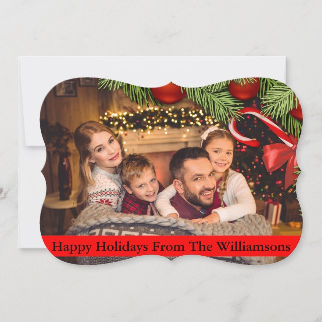 Tarjeta Festiva Fancy Candy Candy Fancy Cierra Felices Fiestas (Anverso)