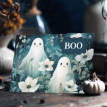 Fantasmas Florales Melancólicos de Halloween