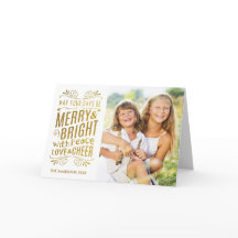 Faux Relieve metalizado dorado Design Photo Holida