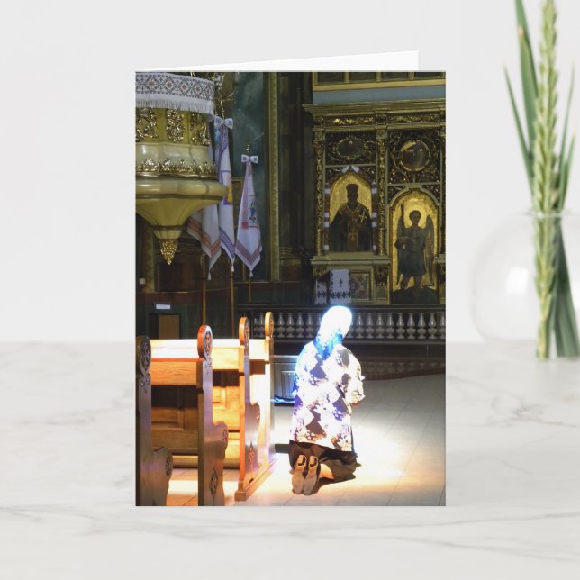 Tarjeta Festiva Fe ucraniana (Anverso)