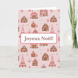 Tarjeta Festiva Féerie Gourmande Noël avec texte personnalisable