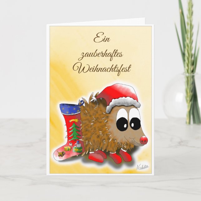Tarjeta Festiva Feiertagskarte (Anverso)