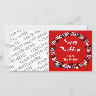 Tarjeta Festiva Felices días perrunos