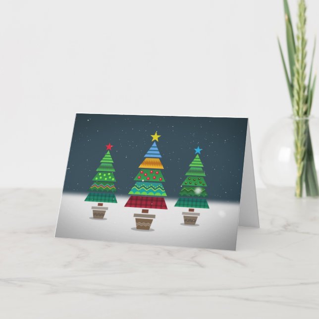 TARJETA FESTIVA **FELICES FESTIVOS** NAVIDADES DE NEGOCIOS (Anverso)