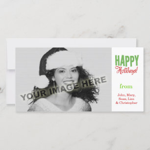 Tarjeta Festiva Felices Fiestas