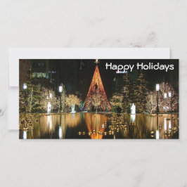 Tarjeta Festiva Felices Fiestas