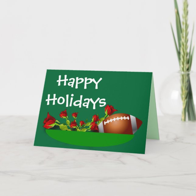 Tarjeta Festiva Felices Fiestas (Anverso)