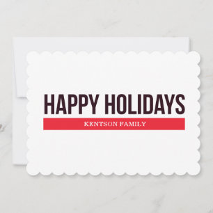 TARJETA FESTIVA FELICES FIESTAS