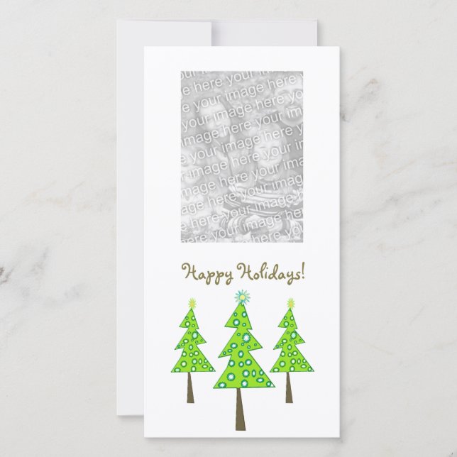 Tarjeta Festiva ¡Felices Fiestas! (Anverso)