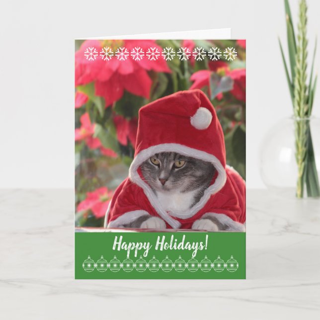 Tarjeta Festiva ¡Felices Fiestas! (Anverso)