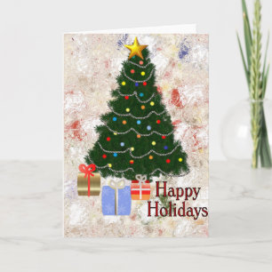 Tarjeta Festiva Felices Fiestas