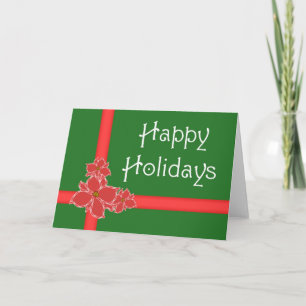 Tarjeta Festiva Felices Fiestas