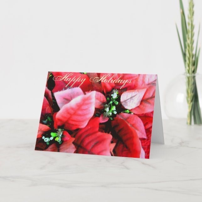 Tarjeta Festiva Felices fiestas_ (Anverso)