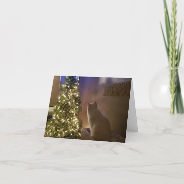 Tarjeta Festiva Felices Fiestas (Anverso)