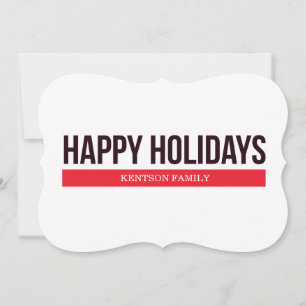 TARJETA FESTIVA FELICES FIESTAS