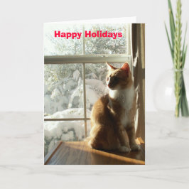 Tarjeta Festiva Felices Fiestas