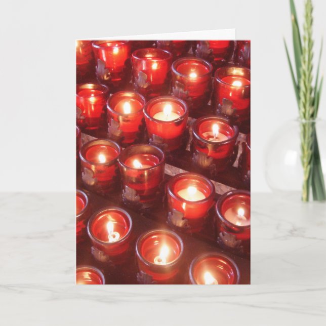 Tarjeta Festiva Felices Fiestas Card (Anverso)