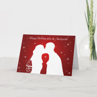Tarjeta Festiva ¡Felices fiestas de los recién casados!