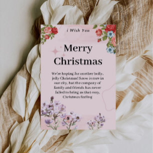 Tarjeta Festiva Felices Fiestas de Nuestra Familia a la Suya