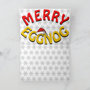 Tarjeta Festiva Felices Fiestas de Rompope – Chiste de Juego de Pa