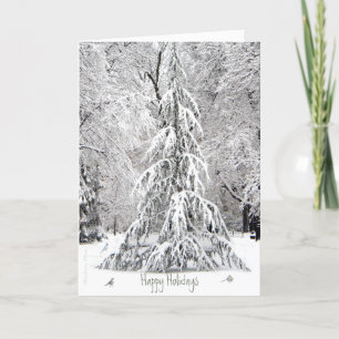 Tarjeta Festiva Felices Fiestas: Disfruta de los Placeres Simples-