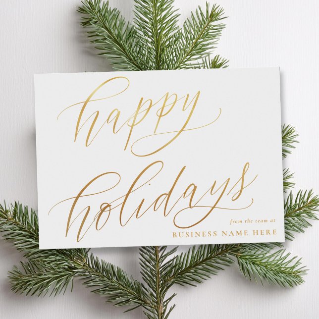 Tarjeta Festiva Felices Fiestas Modernas y Elegantes Crónicas de O (Subido por el creador)
