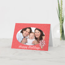 Felices fiestas personalizables con foto