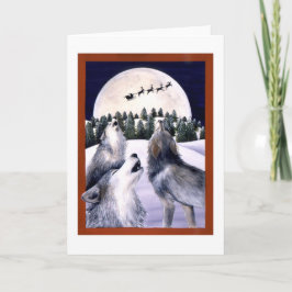 Tarjeta Festiva Felices Howlidays