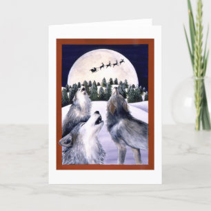 Tarjeta Festiva Felices Howlidays