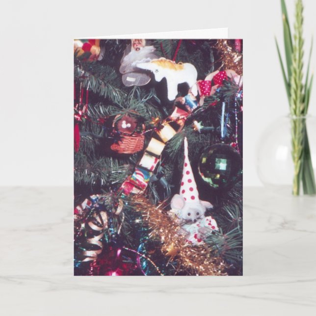 Tarjeta Festiva ¡"Felices Navidad! " (Anverso)