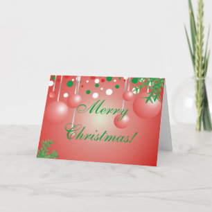 Tarjeta Festiva ¡Felices Navidad!