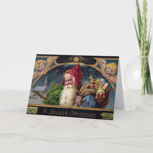 Tarjeta Festiva ¡Felices Navidad! (Anverso)