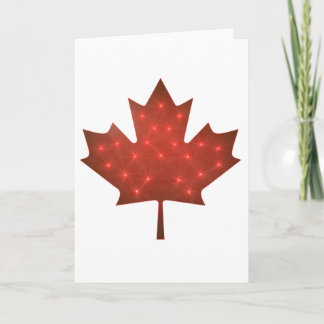 Tarjeta Festiva Felices Navidad, Canadá