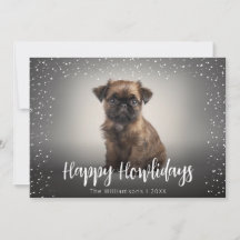 Felices Navidades de fotos de perros adorables de 