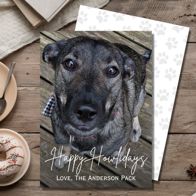 Tarjeta Festiva Felices Navidades de fotos de perros adorables de  (Subido por el creador)