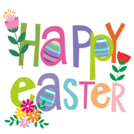 Tarjeta Festiva Felices Pascuas