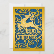 Felices siluetas de renos navideños copo de nieve