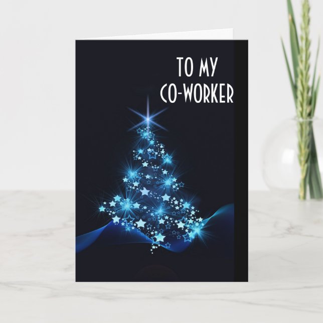 TARJETA FESTIVA FELICES VACACIONES A MI **COTRABAJADOR** (Anverso)
