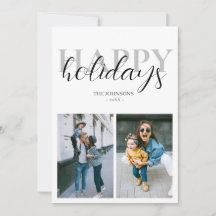 Felices vacaciones, foto moderna